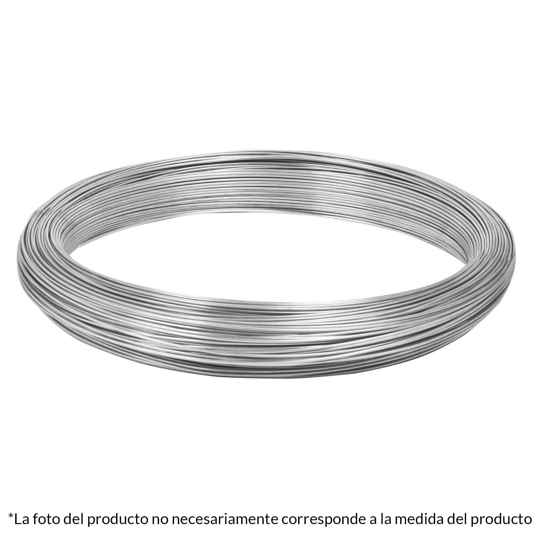 ALAMBRE GALVANIZADO 18 ROLLO 1KG FIERO