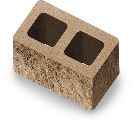 BLOCK RUSTICO 15 X 20 X 40CM NATURAL