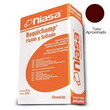 BOQUILLA CON ARENA CHOCOLATE SACO 10KG NIASA