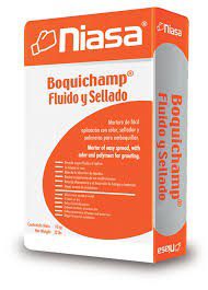 BOQUILLA CON ARENA GRIS PERLA SACO 10KG NIASA