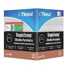 BOQUILLA SIN ARENA GRIS SACO 5KG NIASA