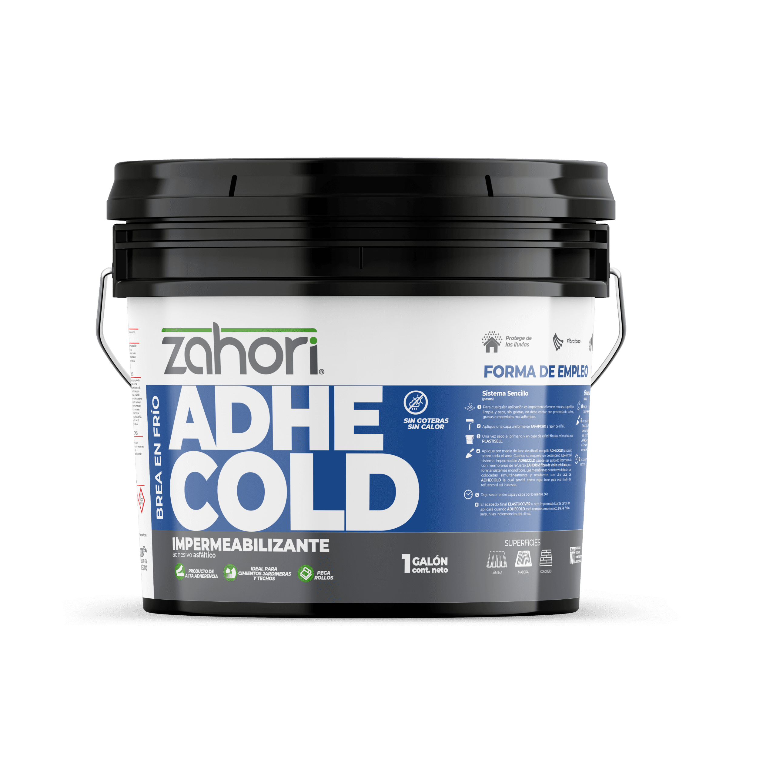 BREA FRIA ADHECOLD PEGA ROLLOS GALON ZAHORI