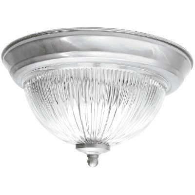 LAMPARA P/TECHO DECORATIVA E27 1 LUZ SATIN 100-240V LENO III NO INCLUYE FOCO
