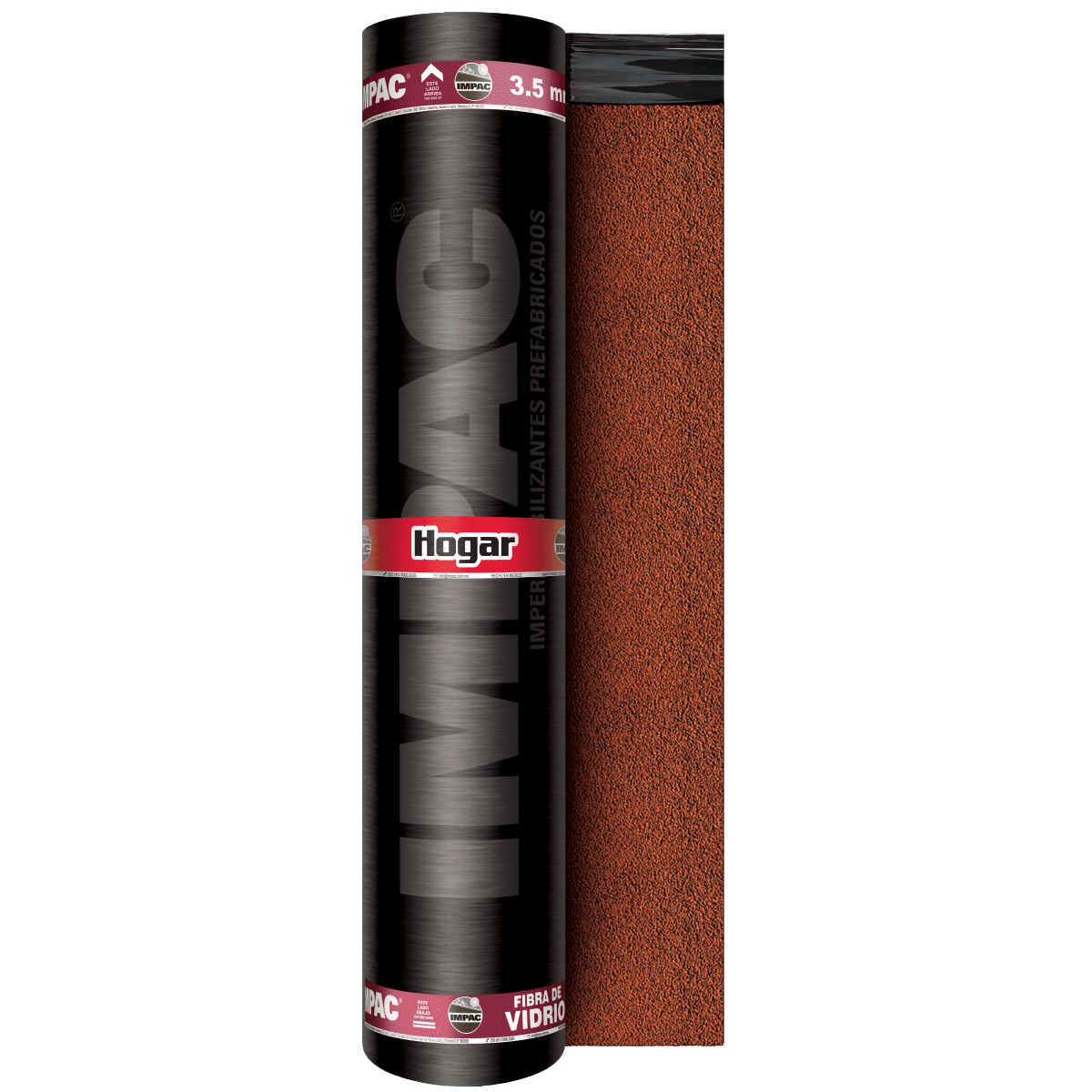 ARENADO ANTORCHABLE 3.5MM X 10M TERRACOTA