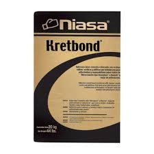CEMENT BOND KRETBOND SACO 20KG GRIS NIASA