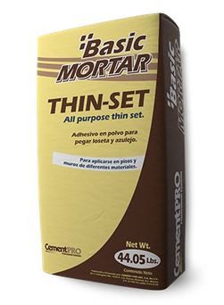 MORTAR BASIC GRIS SACO 20KG CEMENT PRO