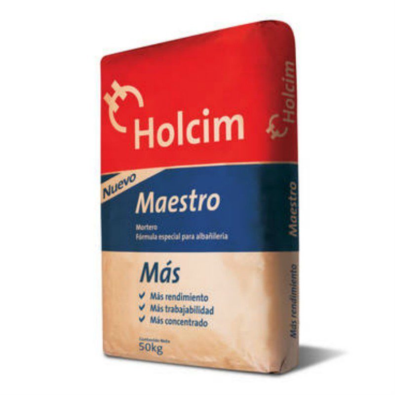 CEMENTO MORTERO MAESTRO 50KG HOLCIM