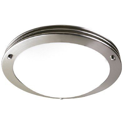 LAMPARA P/TECHO DECORATIVA E27 1 LUZ SATIN 100-240V GAMBERI NO INCLUYE FOCO