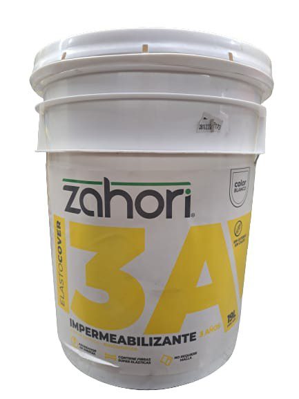 IMPER ELASTOMERICO 3 ANOS BLANCO CUBETA ZAHORI