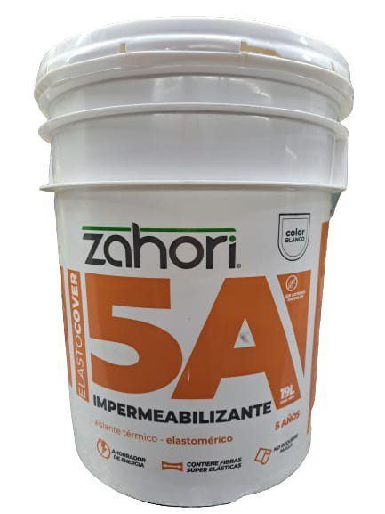 IMPER ELASTOMERICO 5 ANOS BLANCO CUBETA ZAHORI
