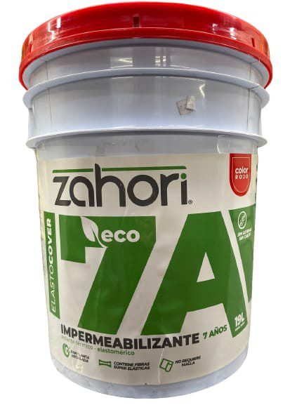 IMPER ELASTOMERICO 7 ANOS ROJO CUBETA ECOLOGICO