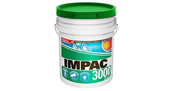 IMPER FIBRATADO 3000 ROJO CUBETA 19LT IMPAC