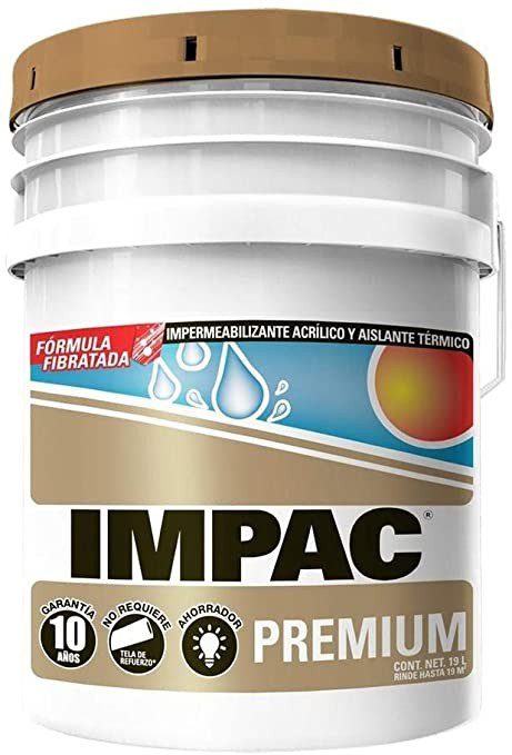 IMPER FIBRATADO PREMIUM 10 ANOS BLANCO CUBETA IMPAC