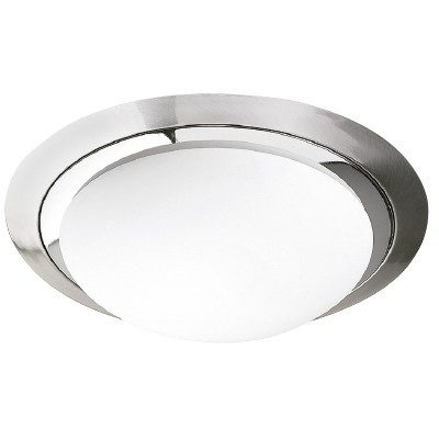 LAMPARA P/TECHO DECORATIVA E27 1 LUZ SATIN 100-240V IRLANDA NO INCLUYE FOCO