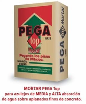 MORTAR PEGA TOP GRIS SACO 20KG NIASA