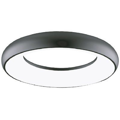 LAMPARA LED SUPERFICIE 25W 1800L 30K NEGRO 100-240V SATELITE II