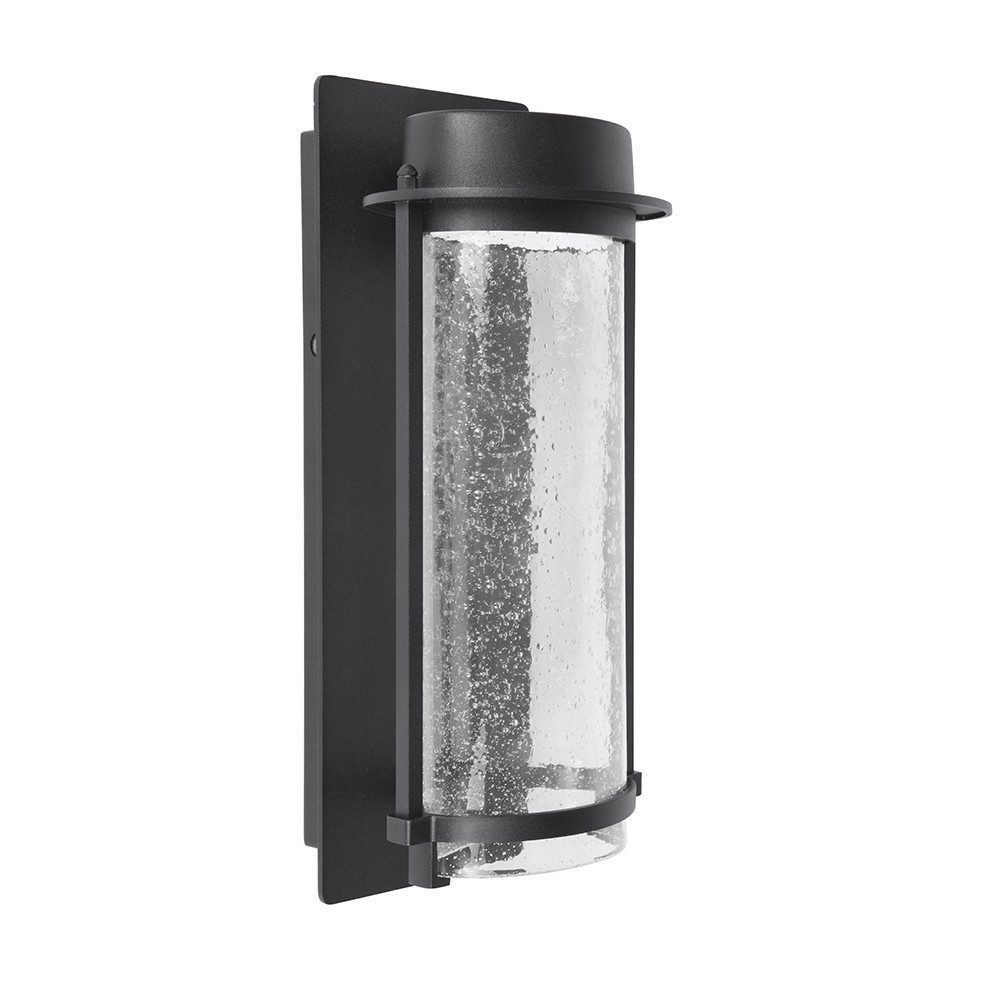 LAMPARA SUP P/MURO LED 16 W 730L 30K NEGRO 127V TUTTLE