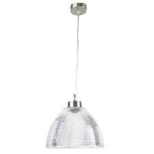 LAMPARA DECORATIVA COLGANTE E26 1 LUZ SATIN 100-240V LUCCA NO INCLUYE FOCO