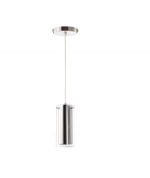 LAMPARA DECORATIVA COLGANTE E26 1 LUZ SATIN 127V NO INCLUYE FOCO
