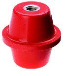 AISLADOR EPOXICO 3/8 2300V TIPO MANZANA 2 CON INSERTO DE LATON