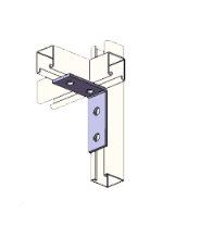 ANGULO PARA RIEL TIPO L 4 PERF.10CM X10CM
