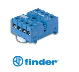 BASE PARA RELAY 8 PIN 10A 250V FINDER OCTAGONAL