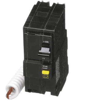 BREAKER QO 2 X 15A 120/240V F/TIERRA SQD