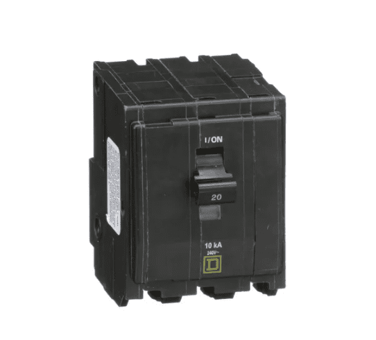 BREAKER QO 3 X 20A 120/240V SQD
