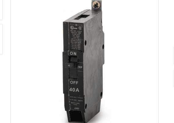 BREAKER TEY 1 X 40A 277V GE