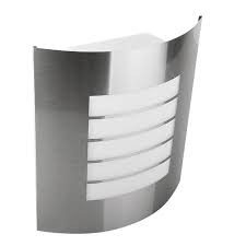 LAMPARA SUPERFICIE PARA MURO E26 DECORATIVA 90-260V ACERO INOXIDABLE NO INCLUYE FOCO ARTLITE