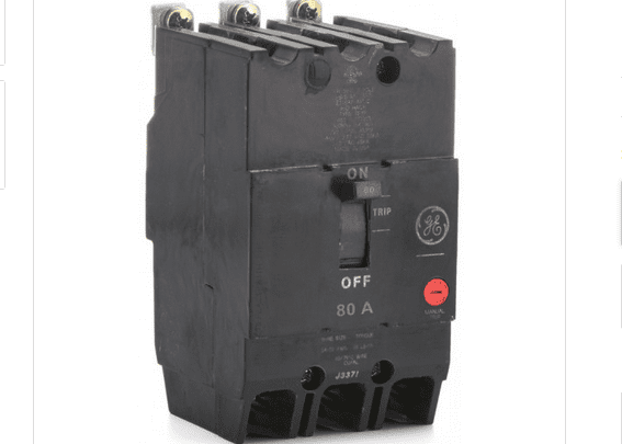 BREAKER TEY 3 X 80A 480V GE