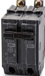 BREAKER THQB 2 X 50A 120/240V GE