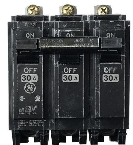 BREAKER THQB 3 X 30A 120/240V GE