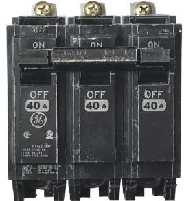 BREAKER THQB 3 X 40A 120/240V GE