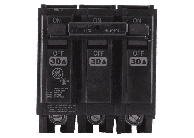 BREAKER THQL 3 X 30A 240V GE