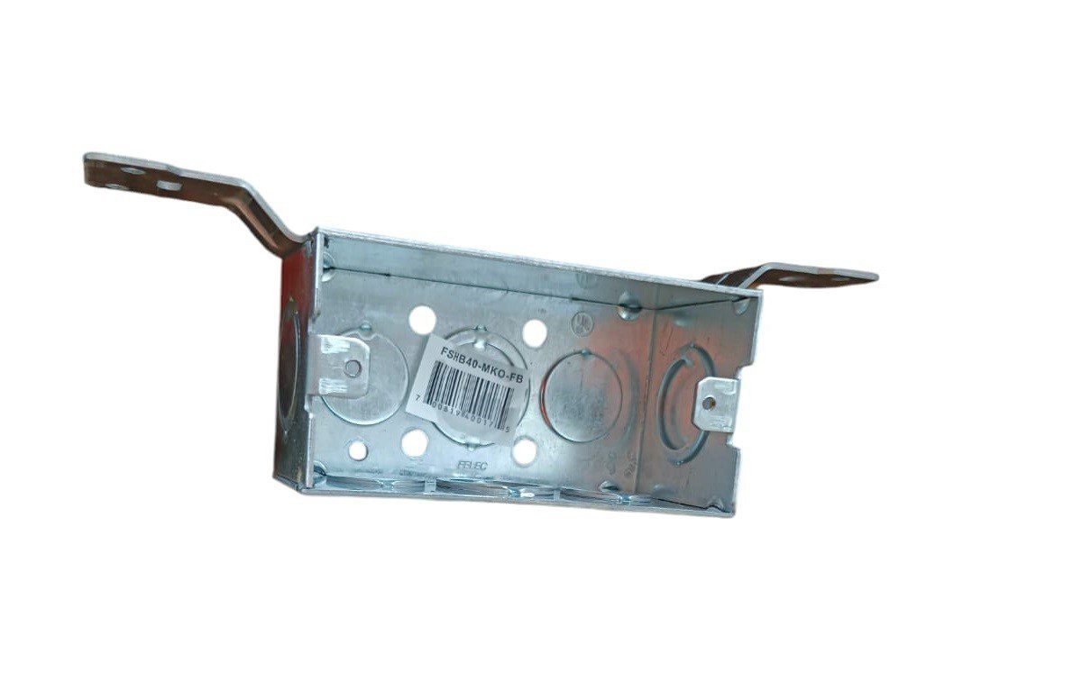 CAJA 2 X 4 KO 1/2 3/4 CON BRACKET