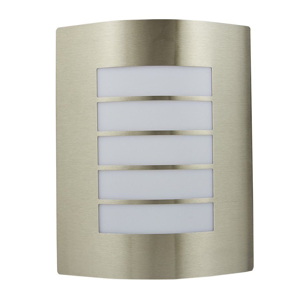 LAMPARA SUP P/MURO E27 DECORATIVA 100-240V 1 LUZ SATIN TURIN NO INCLUYE FOCO