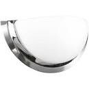 LAMPARA P/PARED DECORATIVA E27 1 LUZ SATIN FRANCFORT NO INCLUYE FOCO