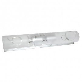 LAMPARA PARA PARED DECORATIVA E27 2 LUCES CRST 125V NO INCLUYE FOCOS