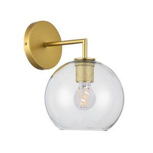 LAMPARA P/PARED DECORATIVA E27 1 LUZ CRST 100-240V NO INCLUYE FOCO