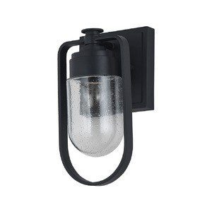 LAMPARA SUP P/MURO E27 DECORATIVA 100-240V 1 LUZ NEGRO NO INCLUYE FOCO