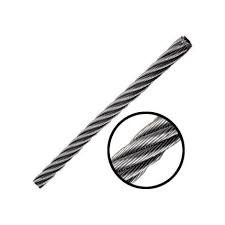 CABLE ACERO PARA RETENIDA 3/8 CON PROTOCOLO